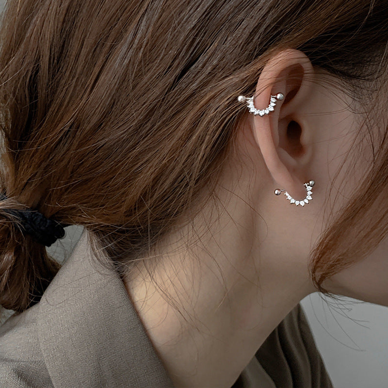 CHANEL 22A Crystal CC Huggie/ Hoop Earrings *New - Timeless Luxuries